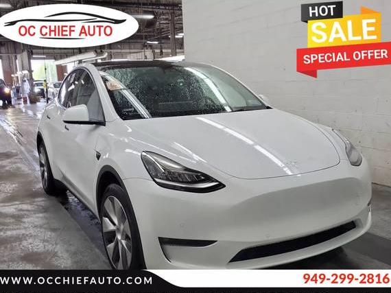 TESLA MODEL Y 2022 7SAYGDEE7NF434678 image
